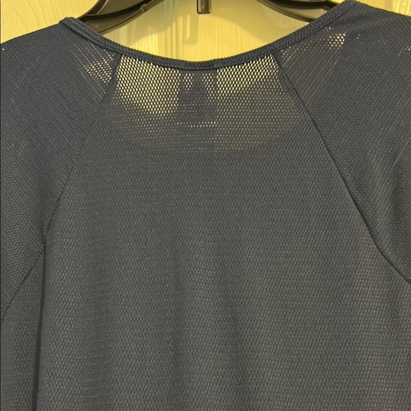 Blue Cold Shoulder Top - Picture 4 of 5